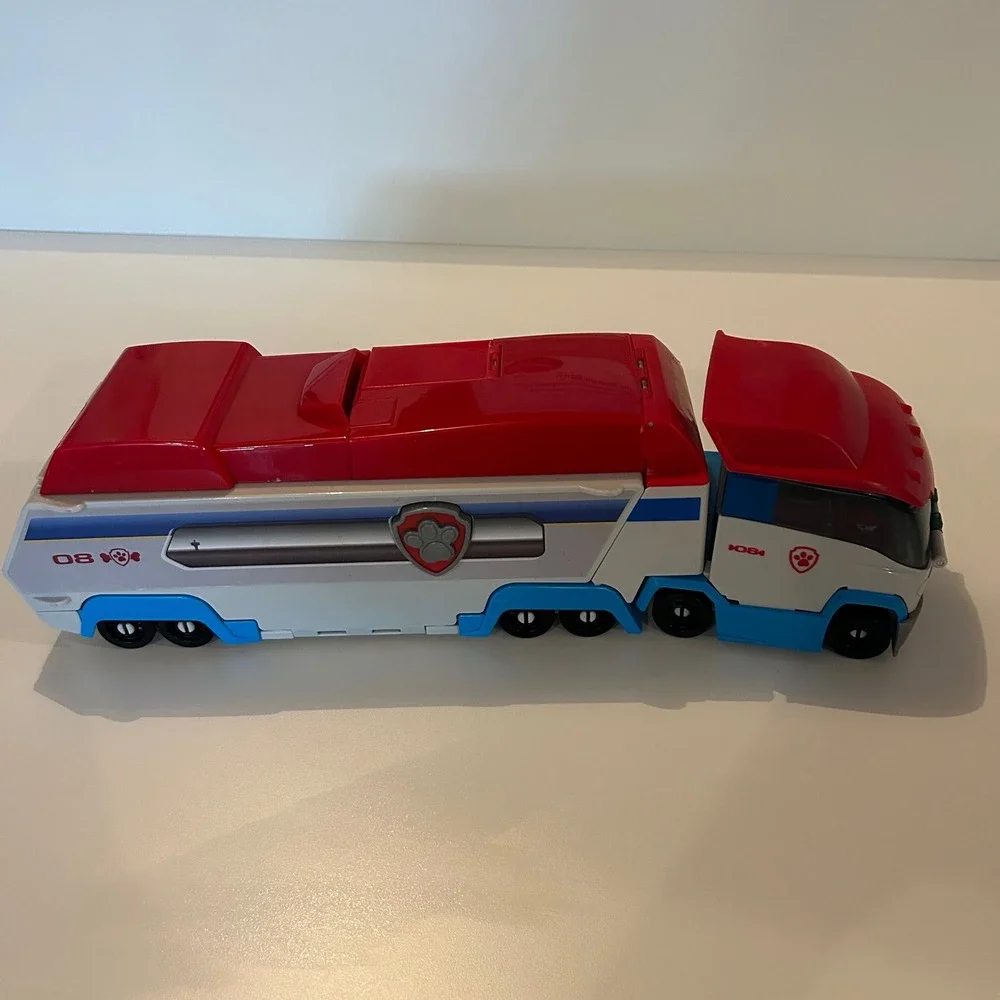 Paw Patrol Launch N Haul Patroller 2-in-1 Transforming Playset 7 Vehicles